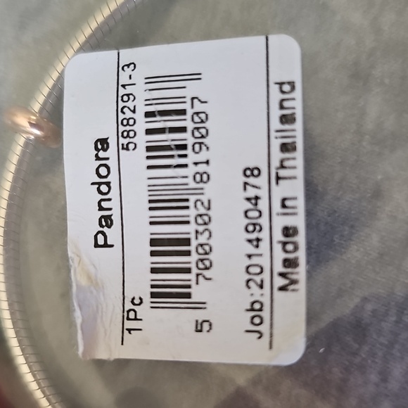 Authentic PANDORA Bangle Bracelet - Picture 2 of 5